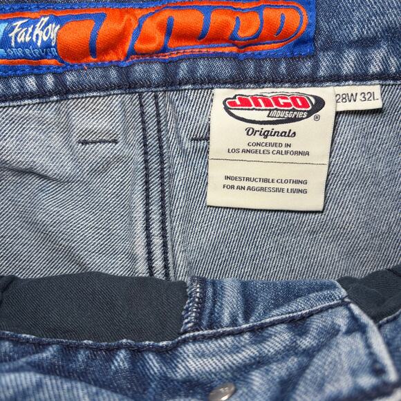 JNCO Wide Leg Jeans Fat Boy Limited Edition 28x32 One Eleven - Picture 8 of 9